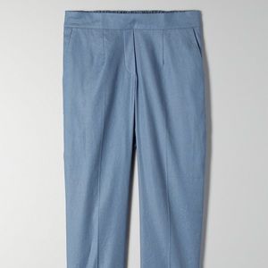 Aritzia Cropped Babaton Conan linen pants